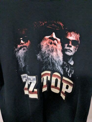 Vintage Zz Top Tour T Shirt Double Sided Sz Xl Xl Ebay