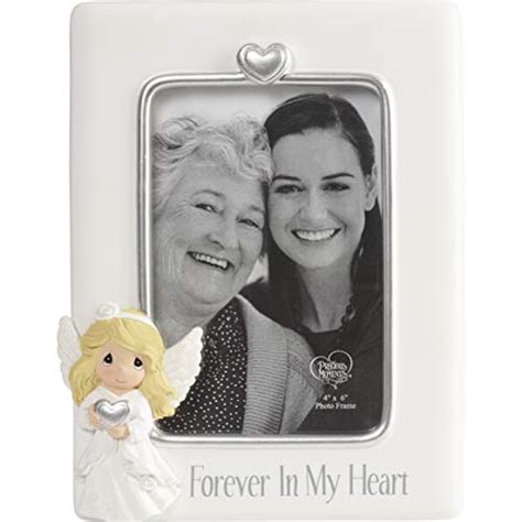 Precious Moments Forever In My Heart Resin 4 X 6 Angel Photo Frame