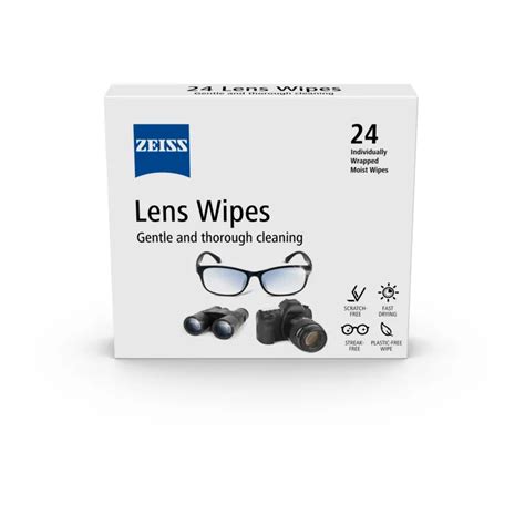 ZEISS Lens Wipes Pack Of 24 CDU Anand International Ltd