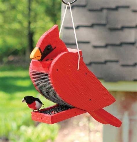 Cardinal Bird Feeder Plans