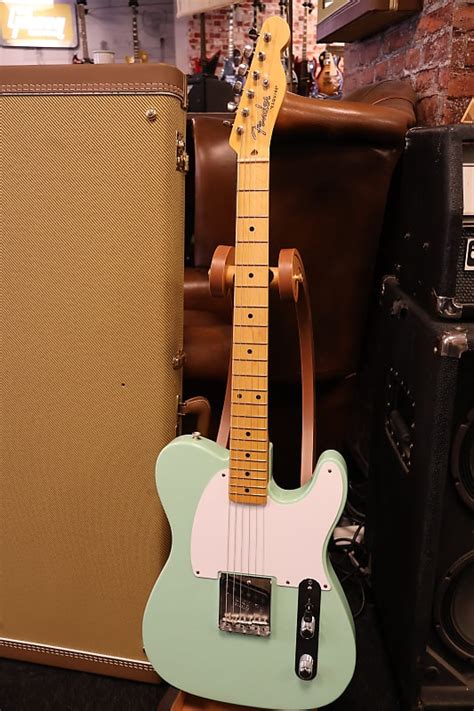 Fender 70th Anniversary Esquire Surf Green Used Reverb