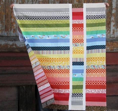 Strip And Flip Baby Quilt Cluck Cluck Sew