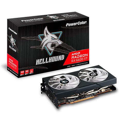 Powercolor Hellhound Amd Radeon Rx Xt Gb Gddr Carte Graphique