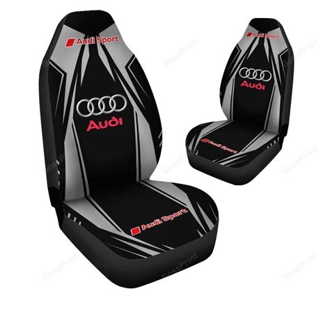 Audi Car Seat Cover Ver 48 Set Of 2 Fashionspicex Shop