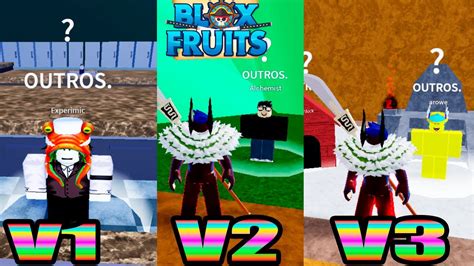 Como Conseguir A Raça Ghoul V1 V2 E V3 No Blox Fruits Youtube