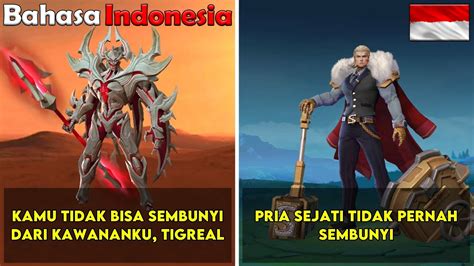 Percakapan Khusus Skin Zhask Epic Mobile Legend Bahasa Indonesia