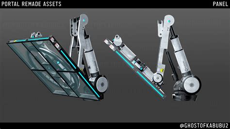 Portal 2 Remade Assets Wall Panel By Kabubu2 On Twine