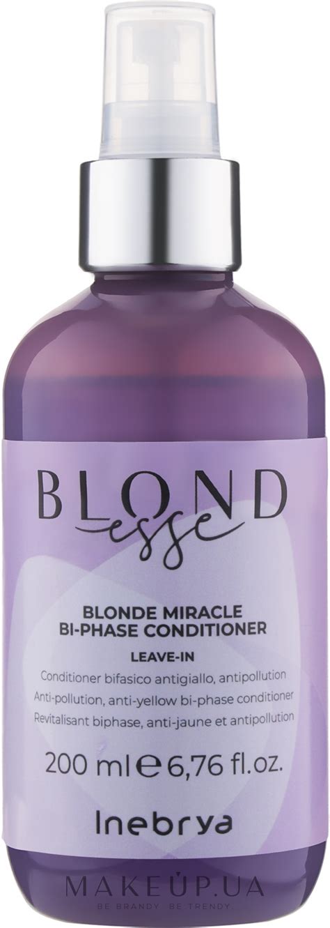 Inebrya Blondesse Blonde Miracle Bi Phase Conditioner