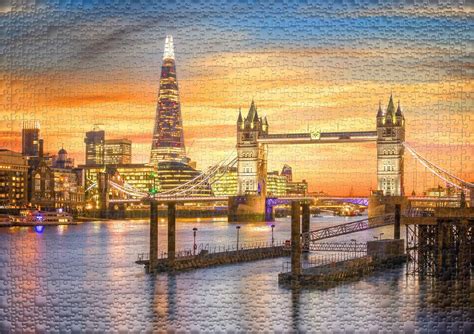 Ulmer Puzzleschmiede Puzzle London Centuries 1000 Pieces Jigsaw