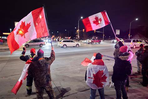 Did Russia Play A Role In Canadas Far Right Trucker Convey Protests