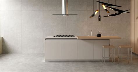 Microcement In Kitchens The Crowning Touch For A Modern House