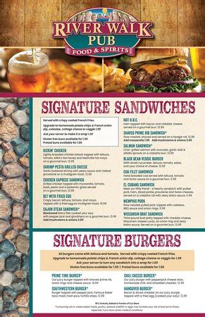 River Walk Pub Wisconsin Dells Updated Restaurant Reviews Menu