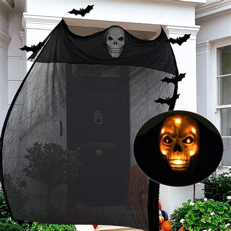 Decoraciones De Fantasma De Halloween De 12 3 Pies Parca Colgante