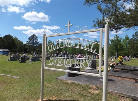 Old Bethel Cemetery In Alabama Find A Grave Cemetery