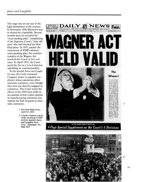 NLRB The First 50 Years The Story Of The National Labor Relations