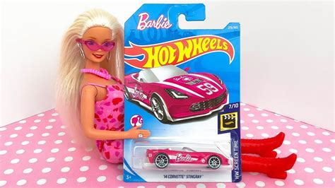 Autos Spielzeugautos Hot Wheels 14 Corvette Stingray Barbie HW