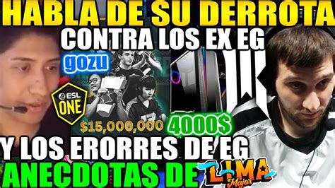 EL GOTTO ME BOTO LO JUROWISPER HABLA DE SU DERROTA CONTRA LOS EX EG Y