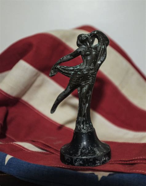 S Art Deco Woman Metal Figurine Statue Risque Nude Etsy