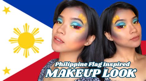 Independence Day Special ║philippine Flag Inspired Look ║ Makeup