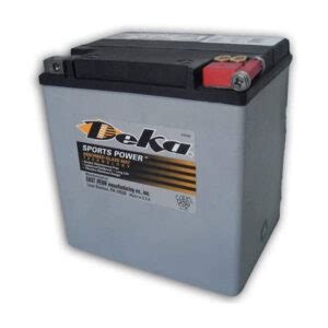 Deka ETX30LA 12v 400cca AGM Power Sport Battery - Atlantic Battery Systems, Inc | Paterson NJ