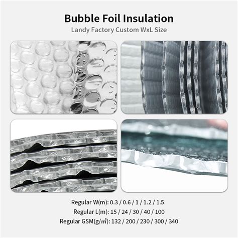 Best Thermal Conductivity Aluminum Foil Bubble Insulation Material For Building Buy Heat