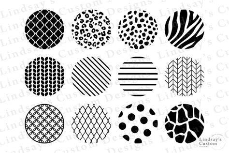 Circle Patterns Bundle - SVG Design