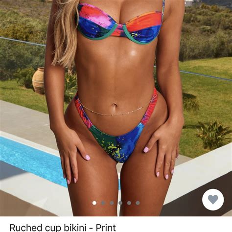 Mars The Label Bikini Set With Skirt Size Worn Depop
