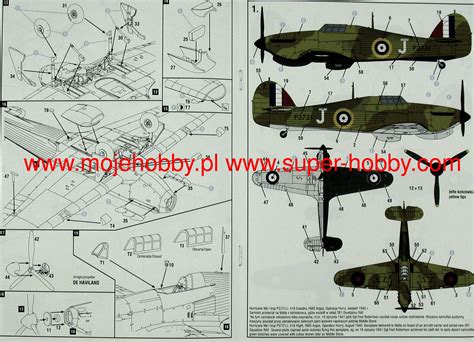 Hurricane Mk I Trop Model Do Sklejania Arma Hobby 70021