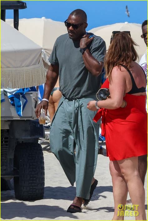 Idris Elba Hits The Beach With Wife Sabrina In Between Ultra Music