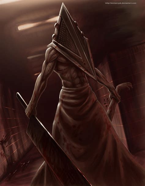 Pyramid head by KostanRyuk on DeviantArt