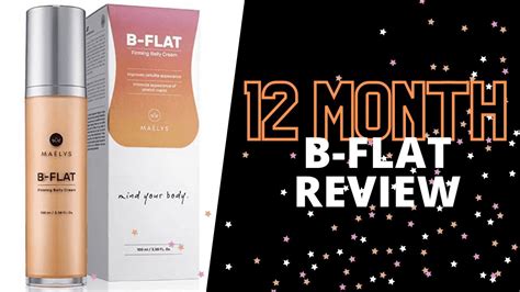 Maelys B Flat 12 Month Review Firming Belly Cream Review Youtube