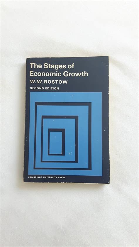 The Stages Of Economic Growth A Non Communist Manifesto Amazon Co Uk