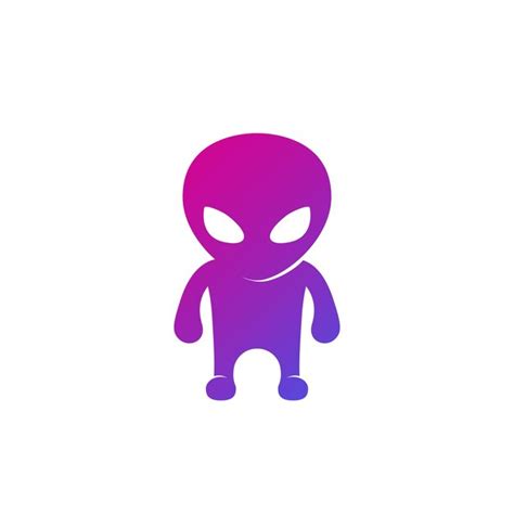 Premium Vector Alien Ufo Pilot Vector Logo