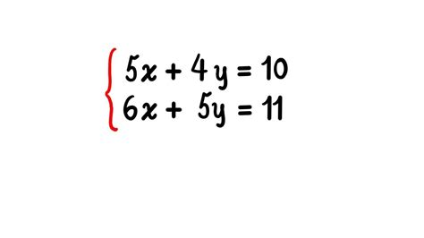 Sistema De EquaÇÕes Com Duas IncÓgnitas Youtube