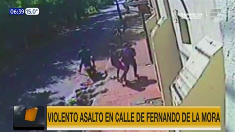 Violento Asalto A Mujer En Fernando De La Mora Telefuturo Programación Y Noticias De Paraguay