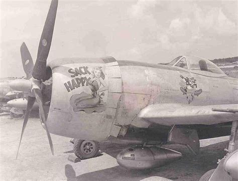 Republic P 47n Thunderbolt Serial 44 88320 Sack Happy 73rd Fighter Squadron In 2022