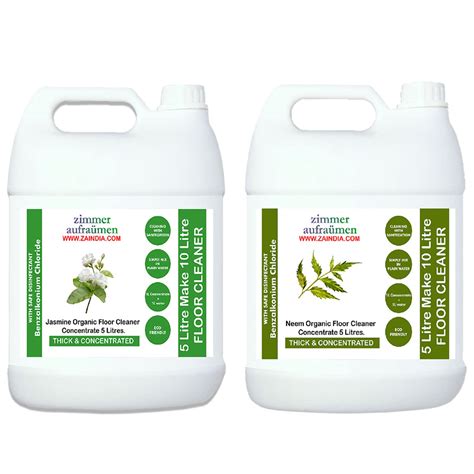 Buy Zimmer Aufraumen Jasmine Organic Floor Cleaner 5lit Neem Organic