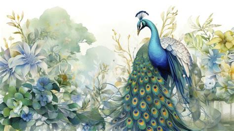 Peacock Painting Stock Photos, Images and Backgrounds for Free Download