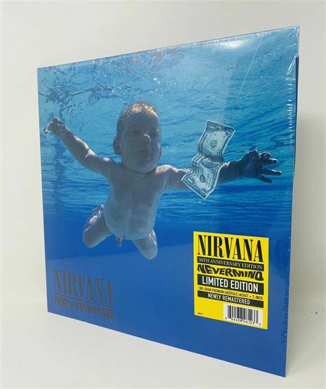 Nirvana Nevermind 30th Anniversary 2021 Gatefold Vinyl Lp Record With 7