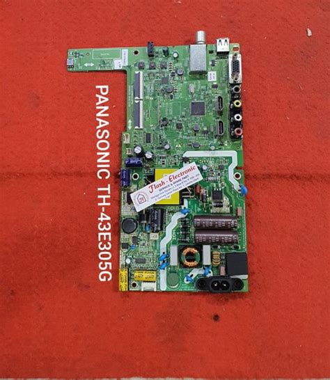 Jual MESIN TV LED MOTHERBOARD MB MAINBOARD PANASONIC TH 43E305G