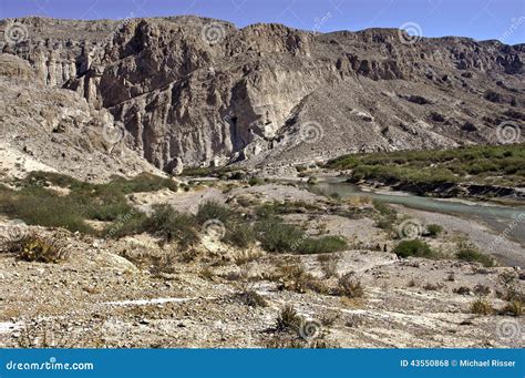 Boquillas Canyon Big Bend National Park Stock Photo