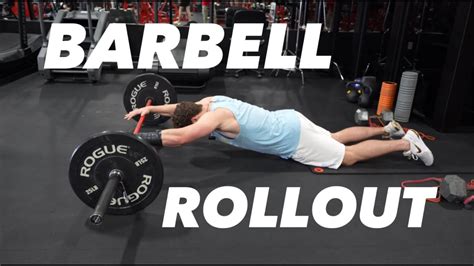 How To Perform A Barbell Rollout The Resistance Barbell Club Youtube