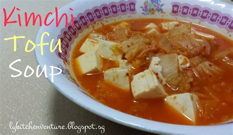 Ly S Kitchen Ventures Kimchi Tofu Soup