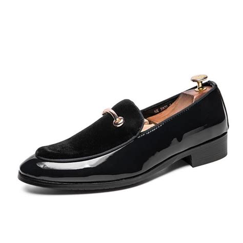 Derby Cuir Chaussure Hommes Noir Marque Modèle Confortable Et Antidérapant Noir