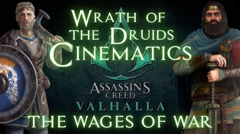 Assassins Creed Valhalla The Wages Of War Wrath Of The Druids Cutscenes Contains Spoilers