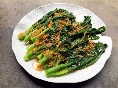 Stir Fried Kai Lan In Oyster Sauce