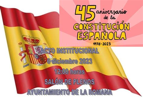 DÍA DE LA CONSTITUCIÓN Ayuntamiento de La Romana