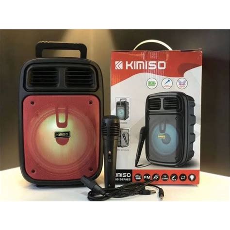 Jual Speaker Bluetooth Karaoke Portable Kimiso Qs Free Mic