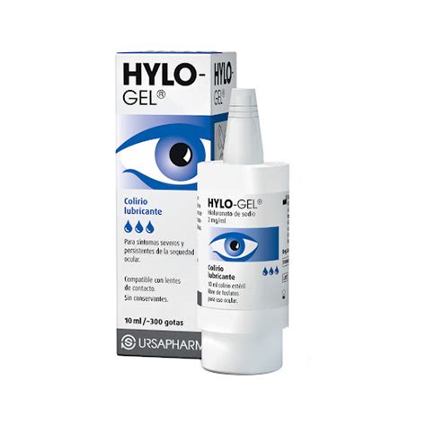 Gotas Oftálmicas Hylo Gel Ursapharm x 10 ml