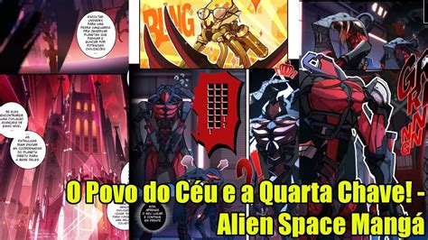 O Povo do Céu e a Quarta Chave Alien Space Mangá Honkai Impact